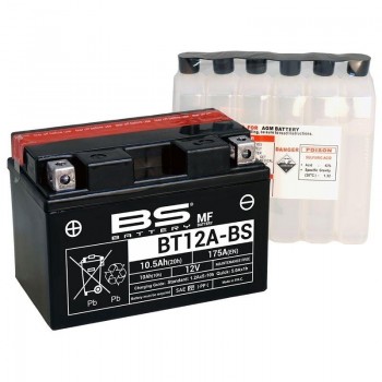Batería BS Battery YT12A-BS