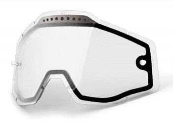 Cristal gafas 100% Accuri, Racecraft, Strata doble claro vented anti-fog